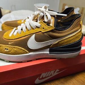 Nike Waffle One Mustard Sneakers